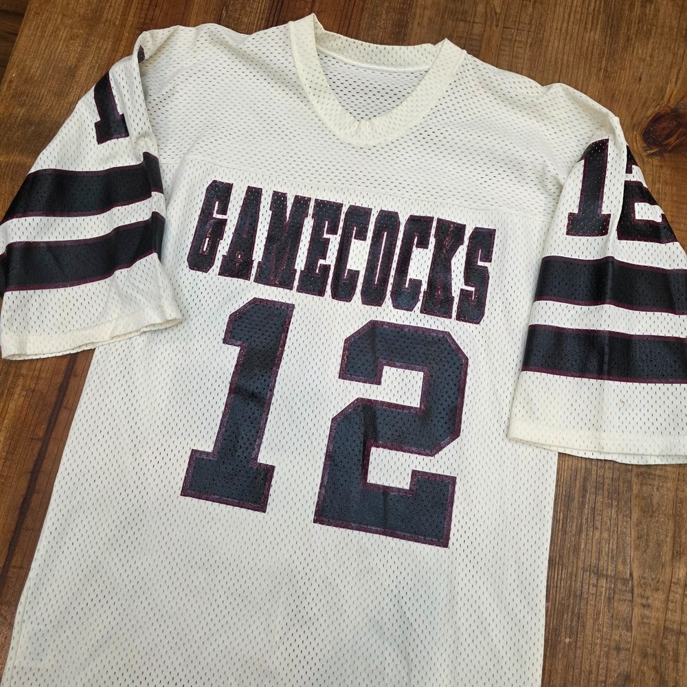 Vintage 70's Sand-Knit Macgregor Foorball Jersey South Carolina Gamecocks 12 - M